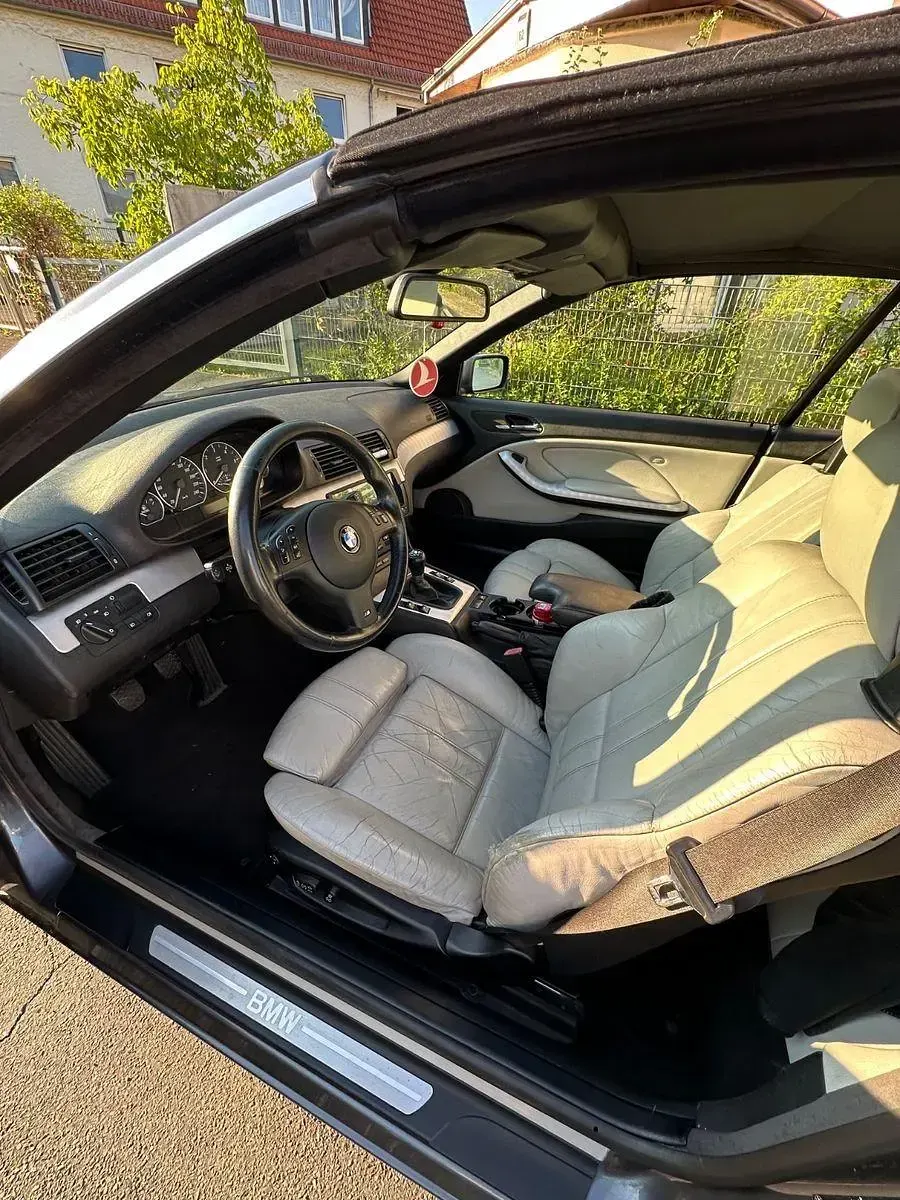 Gebraucht BMW 320 Cabriolet Sport Line 150 PS (110 kW) 2005 Grau Cabrio