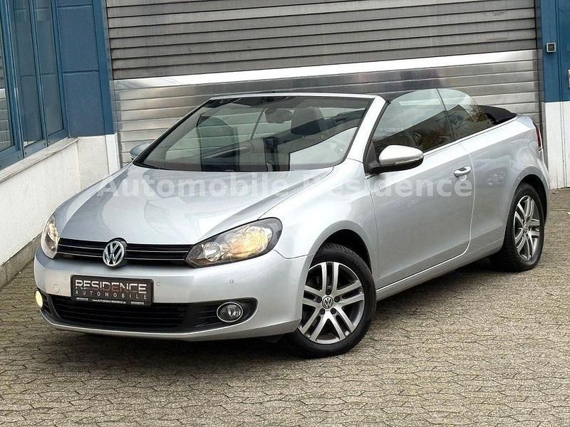 Silber Gebraucht 2012 VW Golf Cabriolet Cabrio | 10.980 € (Fairer Preis) - Bild 1/4