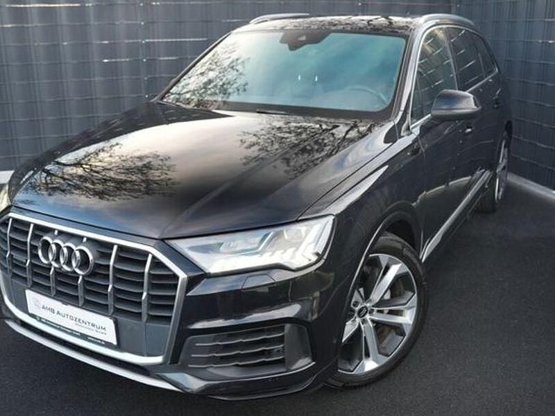 Schwarz Gebraucht 2020 Audi Q7 S-Line SUV | 48.499 € (Guter Preis) - Bild 1/4