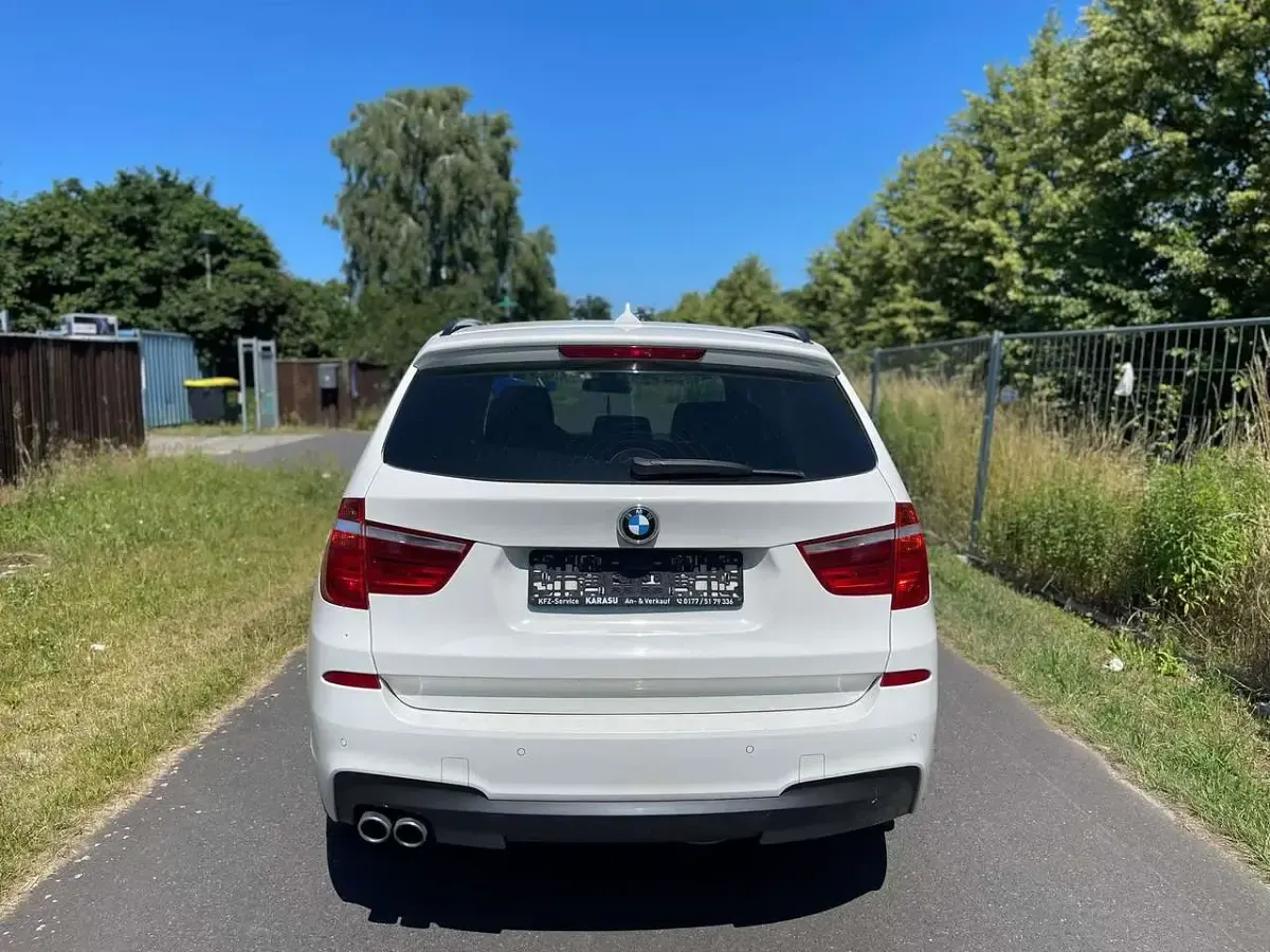Gebraucht BMW X3 M Sport 258 PS (189 kW) 2013 Weiß SUV