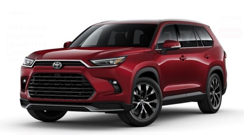 Gebraucht Toyota Highlander Platinum 362 PS (266 kW) 2024 Schwarz SUV