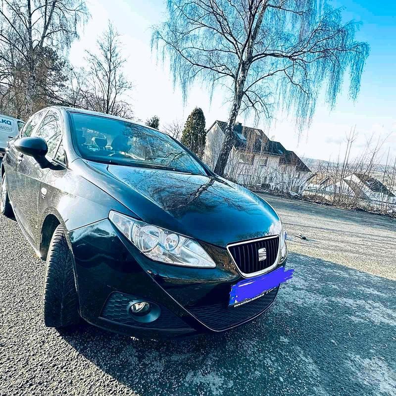 Gebraucht Seat Ibiza 2011 Schwarz Kleinwagen