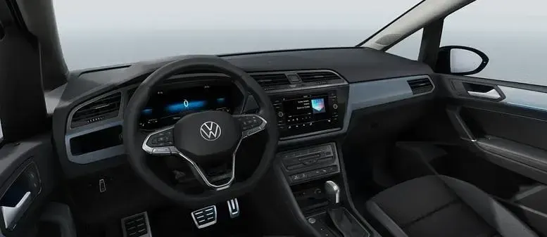 Gebraucht VW Touran R-line 150 PS (110 kW) 2026 Grenadillschwarz metallic Van / Kleinbus