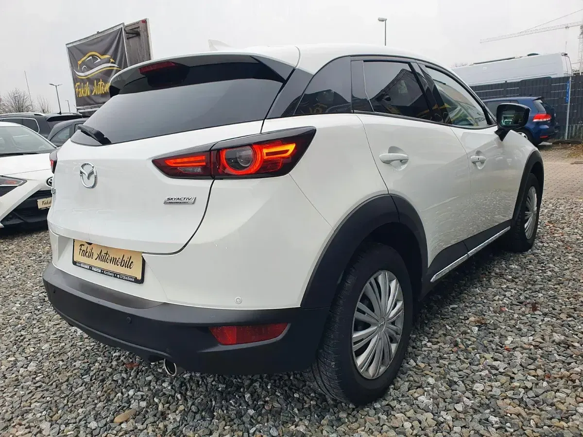 Gebraucht Mazda CX-3 Sports-Line 116 PS (85 kW) 2019 Weiß SUV