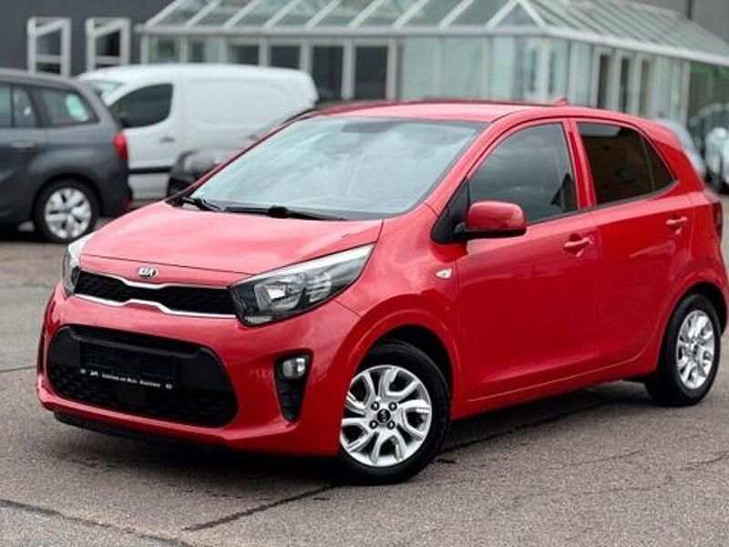 Rot Gebraucht 2019 Kia Picanto DREAM-TEAM Edition Kleinwagen | 9.990 € (Fairer Preis) - Bild 1/4