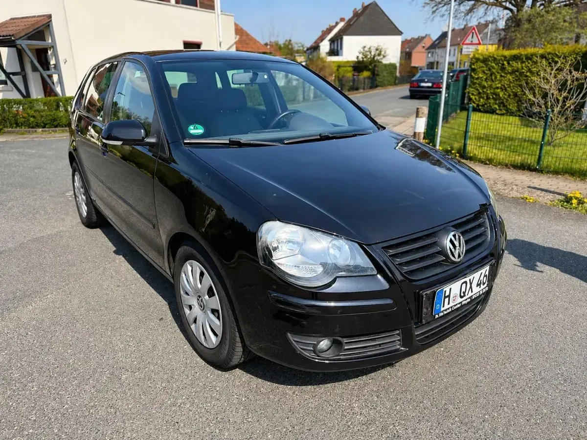 Gebraucht VW Polo Black Edition 69 PS (50 kW) 2008 Schwarz Kleinwagen