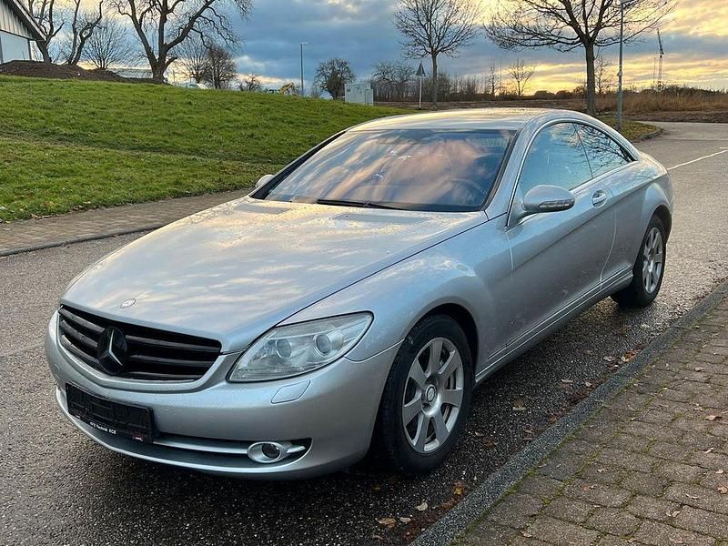 Silber Gebraucht 2010 Mercedes CL500 Coupé | 9.999 € - Bild 1/4