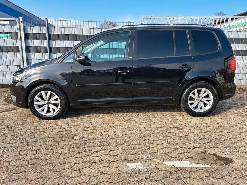 Gebraucht VW Touran Style 140 PS (102 kW) 2012 Schwarz Van / Kleinbus