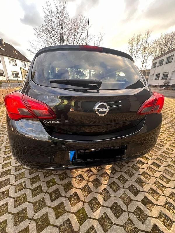 Gebraucht Opel Corsa drive 90 PS (66 kW) 2016 Schwarz Kleinwagen