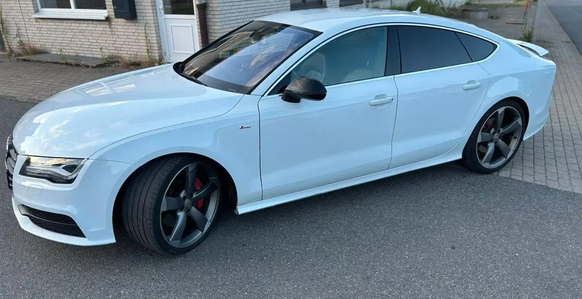 Gebraucht Audi A7 Sportback S-Line 313 PS (230 kW) 2014 Weiß Kleinwagen