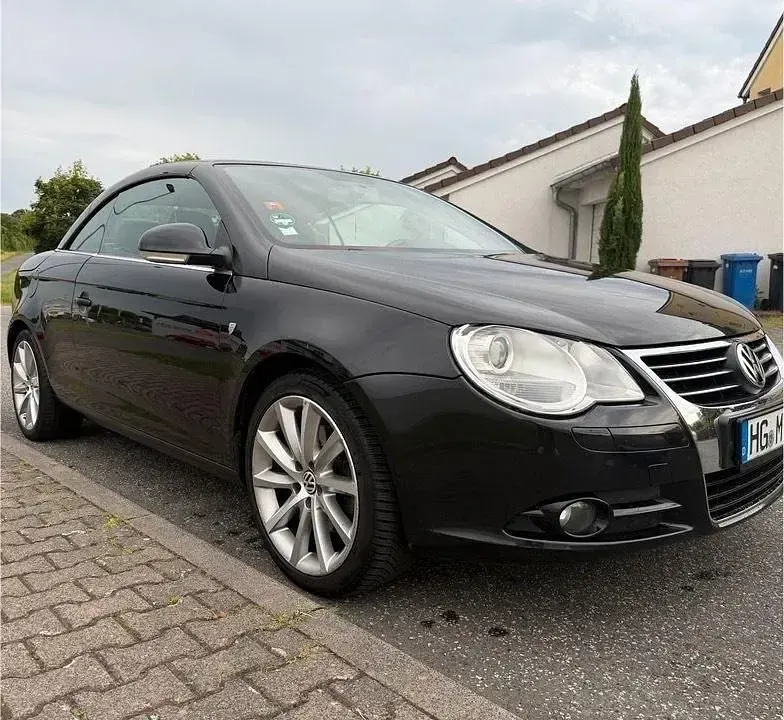 Gebraucht VW Eos 140 PS (102 kW) 2007 Schwarz Cabrio