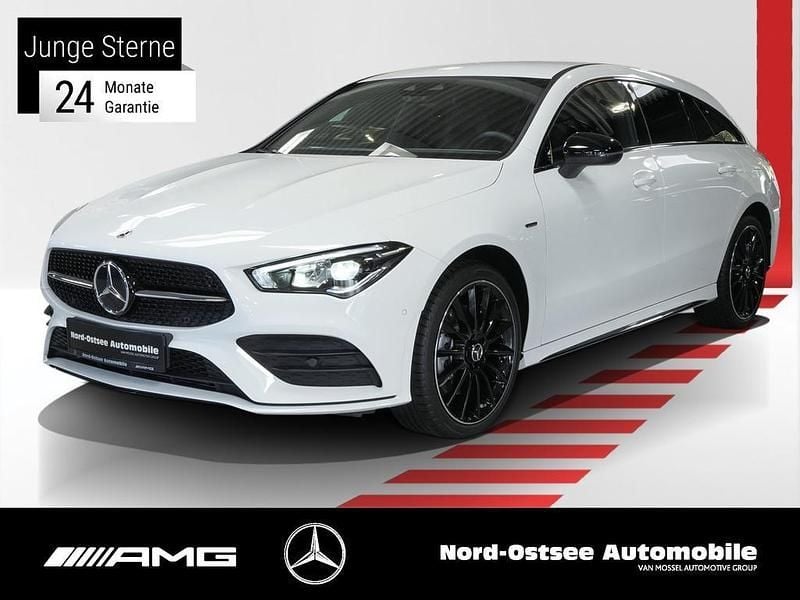 Unilack polarweiß Gebraucht 2022 Mercedes CLA250e Shooting Brake AMG Kombi | 29.990 € (Fairer Preis) - Bild 1/4