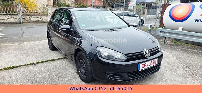 Gebraucht VW Golf VI Trendline 110 PS (80 kW) 2009 Schwarz Kleinwagen