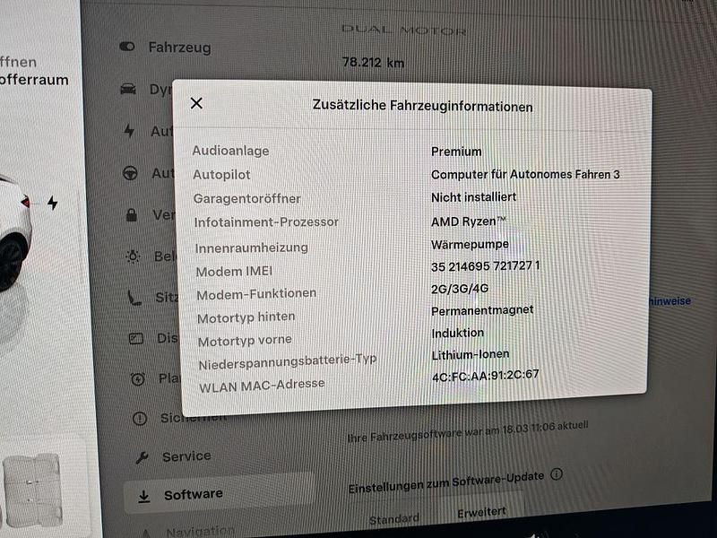 Gebraucht Tesla Model Y Long Range AWD 378 kW (514 PS) 2022 Weiß SUV