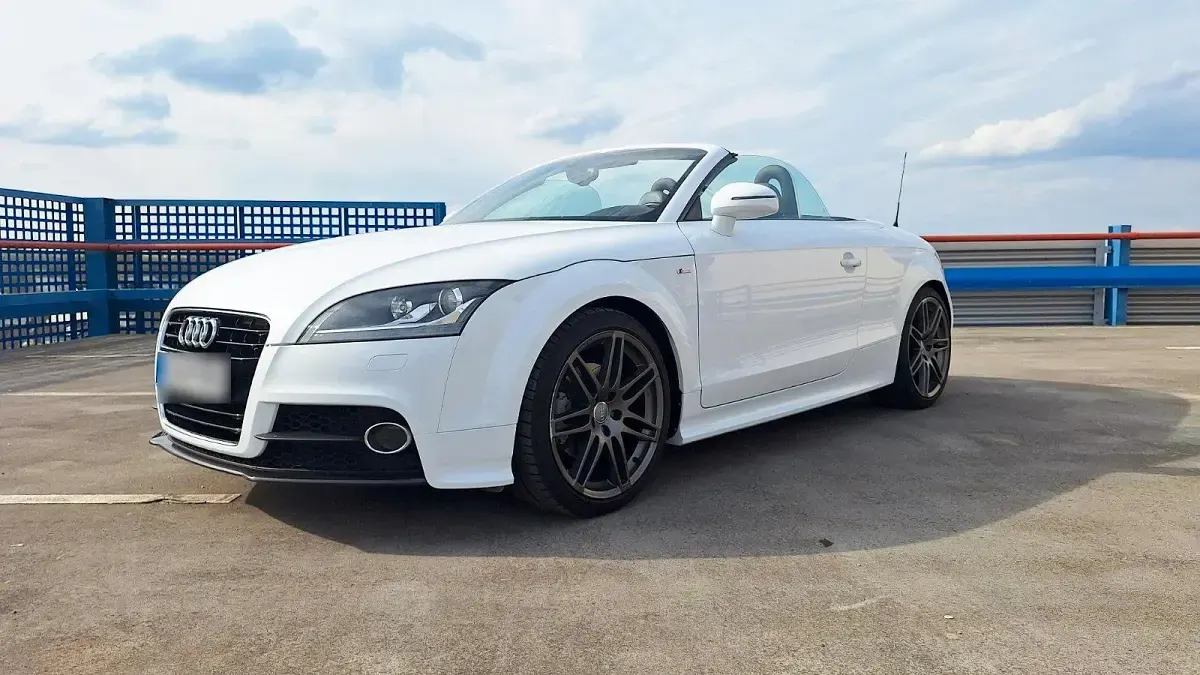 Gebraucht Audi TT S-Line 280 PS (205 kW) 2010 Weiß Coupé