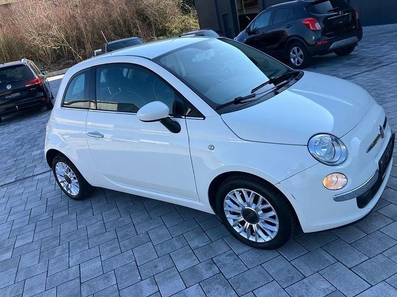 Gebraucht Fiat 500 Lounge 86 PS (63 kW) 2015 Weiß Kleinwagen