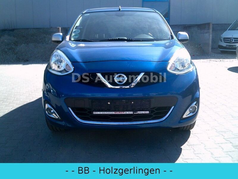 Blau Gebraucht 2015 Nissan Micra N-TEC Kleinwagen | 5.200 € (Fairer Preis) - Bild 1/4