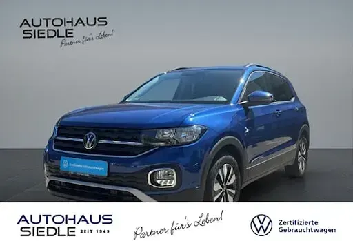 Gebraucht VW T-Cross Move 95 PS (69 kW) 2023 Blau SUV