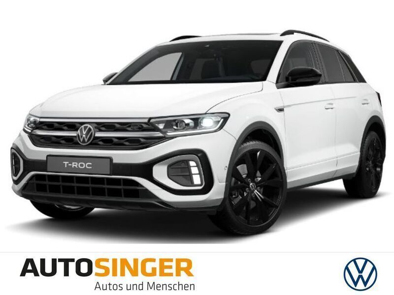 Pure white Neu 2025 VW T-Roc R-line SUV | 42.480 € (Etwas zu teuer) - Bild 1/4