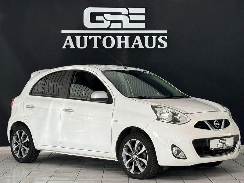 Weiß Gebraucht 2016 Nissan Micra N-TEC Kleinwagen | 9.990 € (Teuer) - Bild 1/4