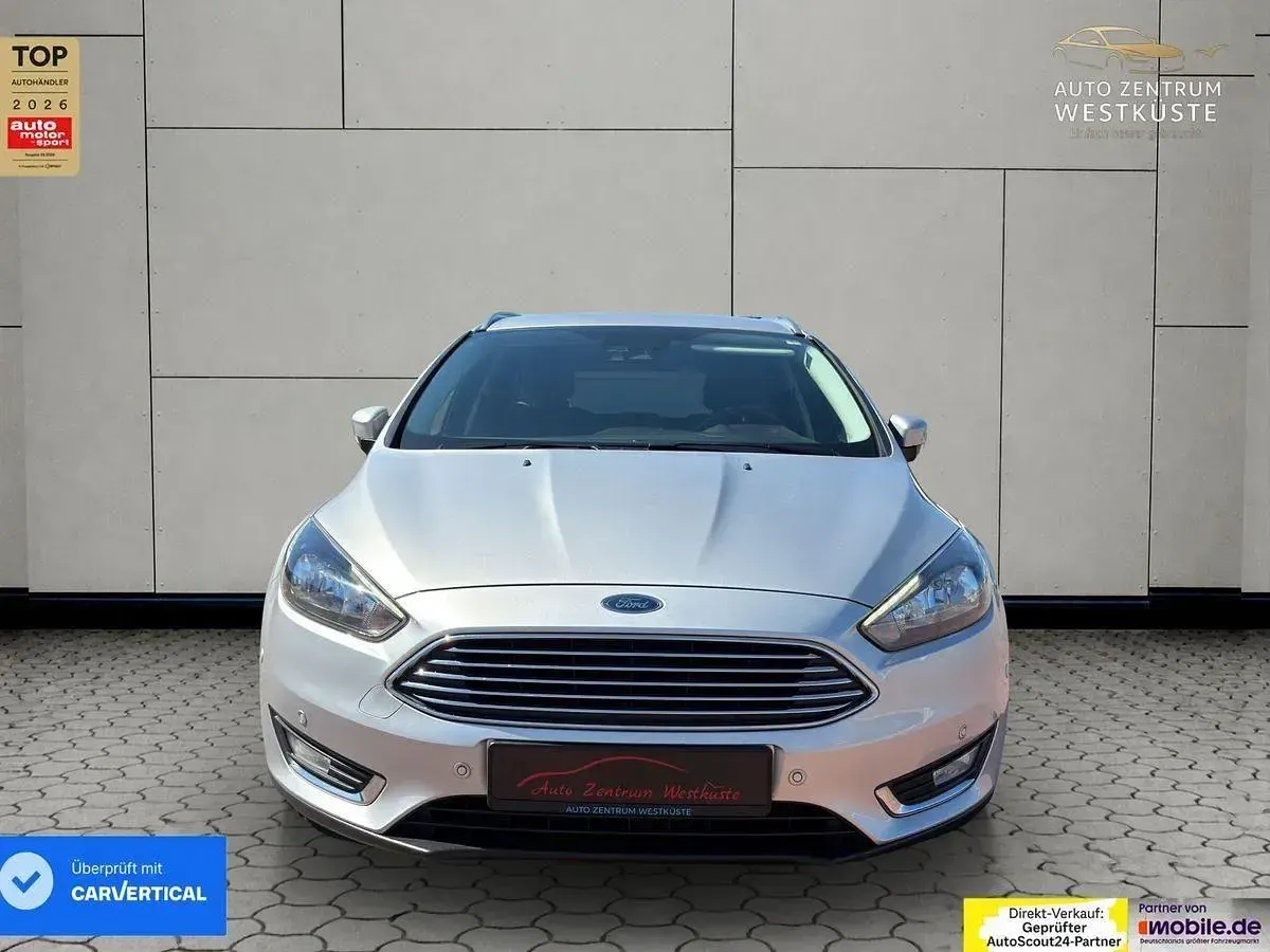Gebraucht Ford Focus Titanium 120 PS (88 kW) 2018 Silber Kombi