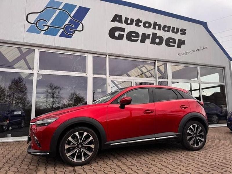 Rot Gebraucht 2019 Mazda CX-3 Exclusive-Line SUV | 16.449 € (Fairer Preis) - Bild 1/4