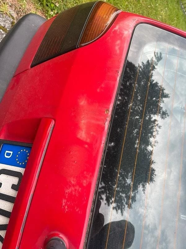 Gebraucht VW Golf III 75 PS (55 kW) 1995 Rot Kleinwagen