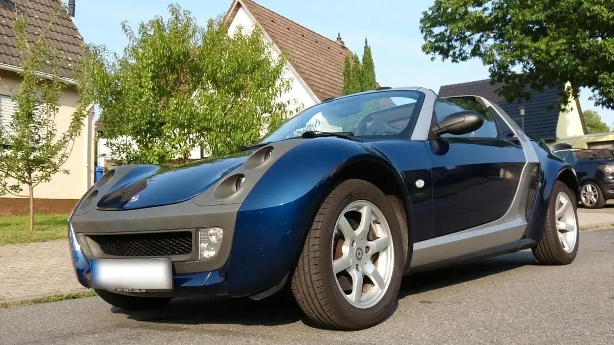 Gebraucht Smart Roadster 82 PS (60 kW) 2004 Blau Cabrio