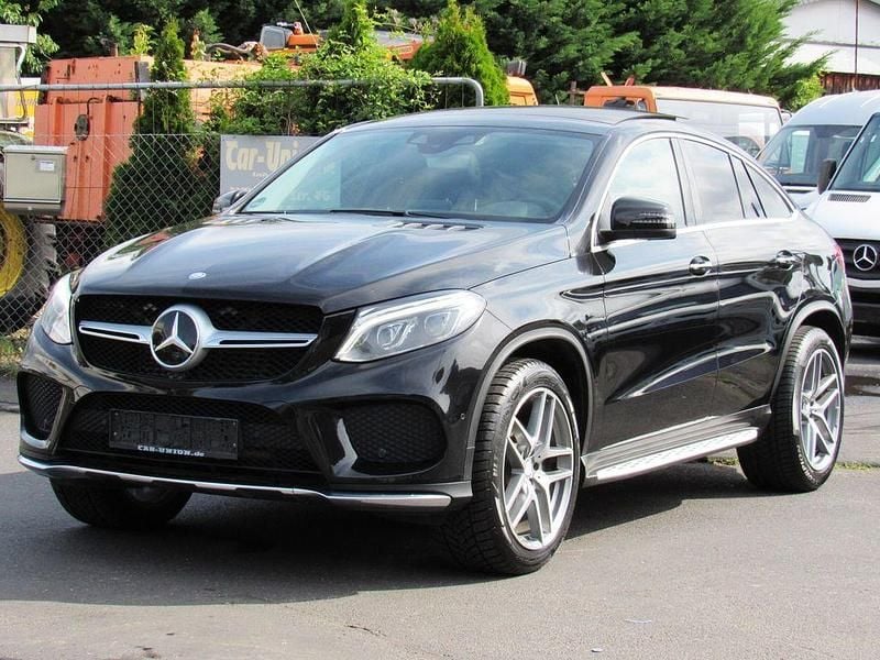 Obsidianschwarz Gebraucht 2015 Mercedes GLE350 AMG Coupé | 36.999 € (Guter Preis) - Bild 1/4