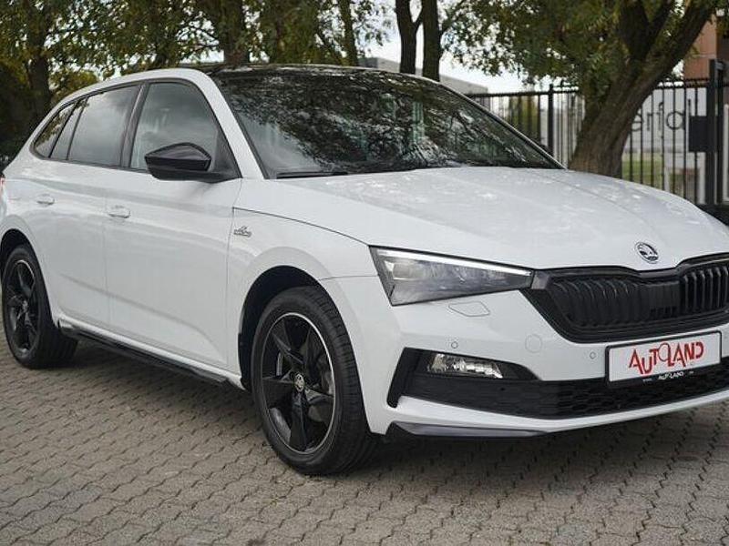 Gebraucht Skoda Scala Monte Carlo 110 PS (80 kW) 2022 Weiß Kleinwagen