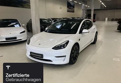 Gebraucht Tesla Model 3 Performance 377 kW (513 PS) 2022 Weiß Limousine