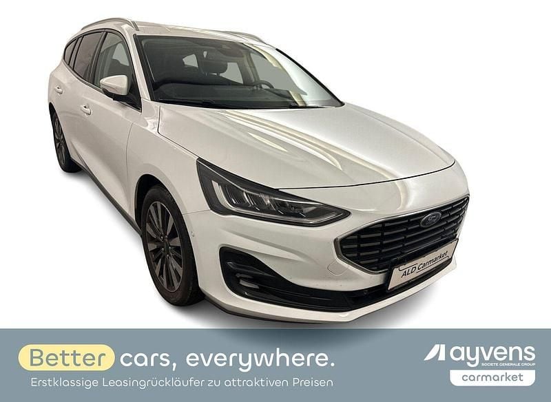 Weiß Gebraucht 2022 Ford Focus Titanium X Kombi | 11.300 € (Superpreis) - Bild 1/4