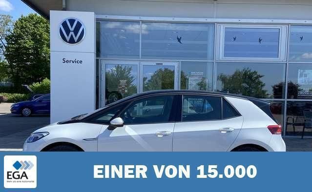 Weiß metallic Gebraucht 2021 VW ID.3 Pro Kleinwagen | 22.700 € (Guter Preis) - Bild 1/4