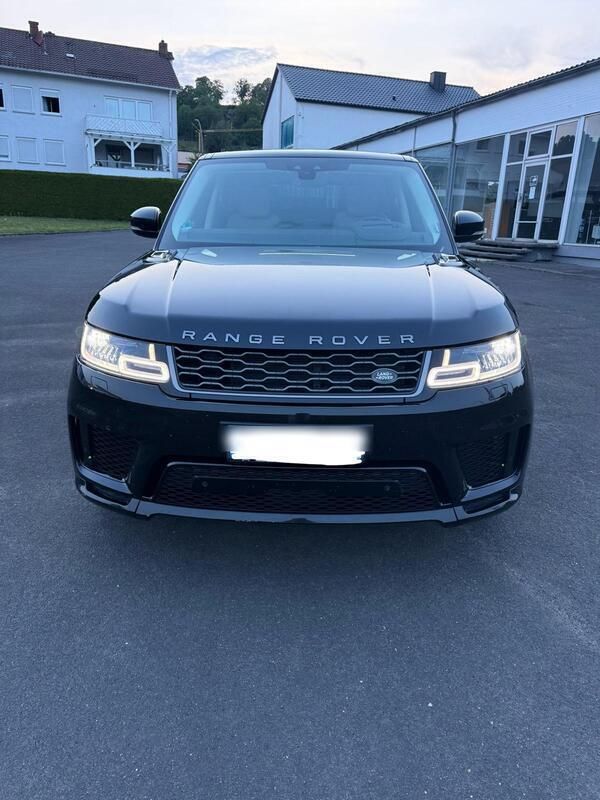 Schwarz Gebraucht 2018 Land Rover Range Rover Sport SUV | 30.800 € (Teuer) - Bild 1/4