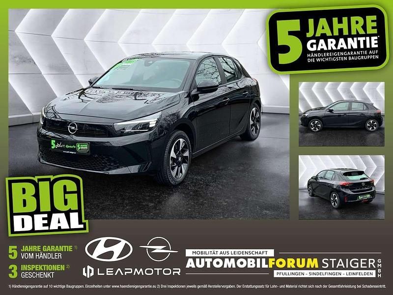 Gebraucht Opel Corsa-e Edition 100 kW (136 PS) 2023 Lackierung schwarz perla nera/ Kleinwagen