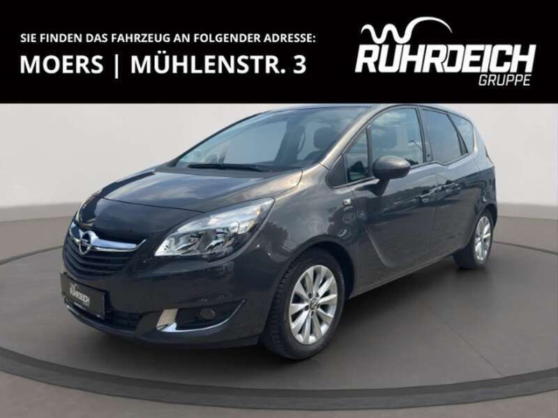 Grau Gebraucht 2017 Opel Meriva Active Van / Kleinbus | 11.990 € (Teuer) - Bild 1/4