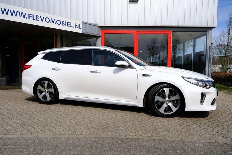 Gebraucht Kia Optima GT-Line 141 PS (103 kW) 2017 Weiß Kombi