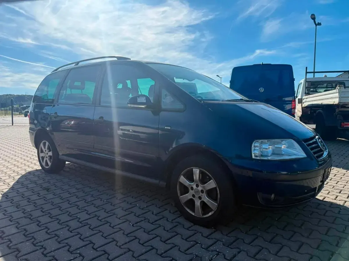 Gebraucht VW Sharan 116 PS (85 kW) 2005 Blau Van / Kleinbus