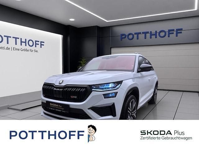Moonweiß perleffekt Gebraucht 2022 Skoda Kodiaq SUV | 36.777 € (Fairer Preis) - Bild 1/4