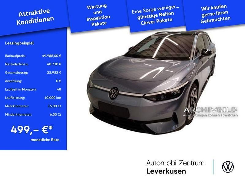 Stonewashed blue Gebraucht 2024 VW ID.7 Pro Limousine | 49.988 € (Etwas zu teuer) - Bild 1/4