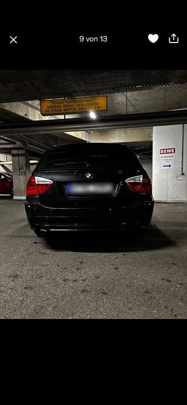 Gebraucht BMW 320 Cabriolet 150 PS (110 kW) 2007 Schwarz Cabrio