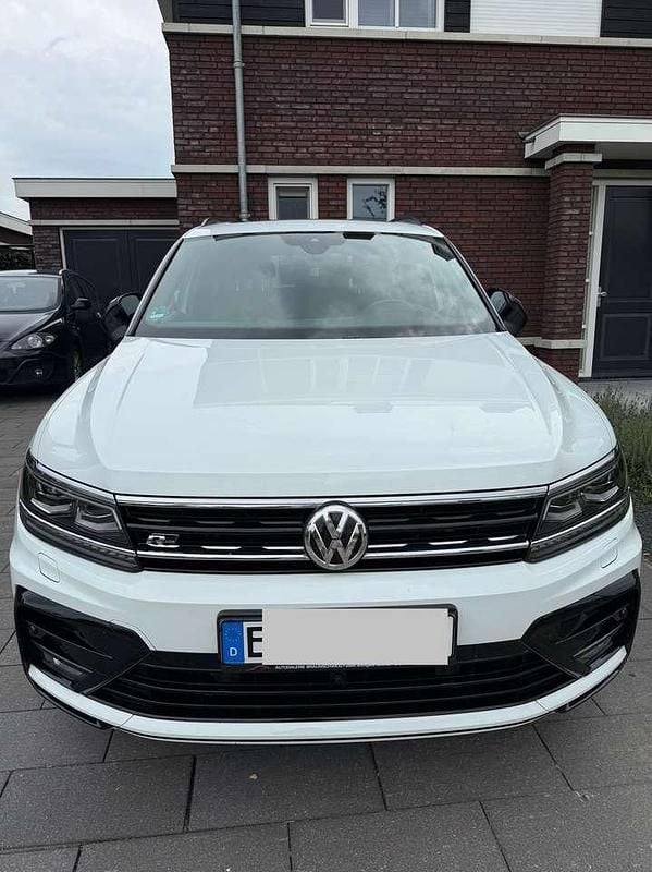 Gebraucht VW Tiguan Allspace Highline 200 PS (147 kW) 2021 Weiß SUV