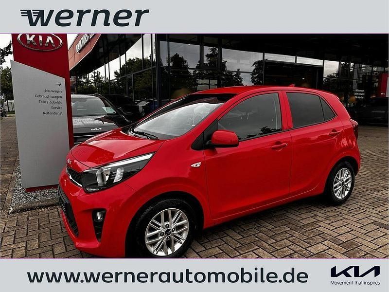 Rot Gebraucht 2022 Kia Picanto Vision Kleinwagen | 12.990 € (Fairer Preis) - Bild 1/4