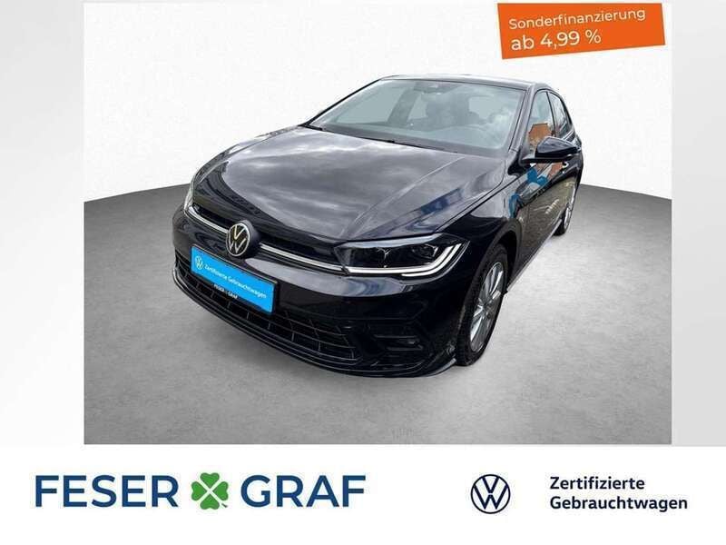 Deep black perleffekt Gebraucht 2024 VW Polo R-line Limousine | 22.950 € (Guter Preis) - Bild 1/2