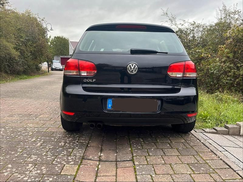 Gebraucht VW Golf VI 122 PS (89 kW) 2009 Schwarz Kleinwagen
