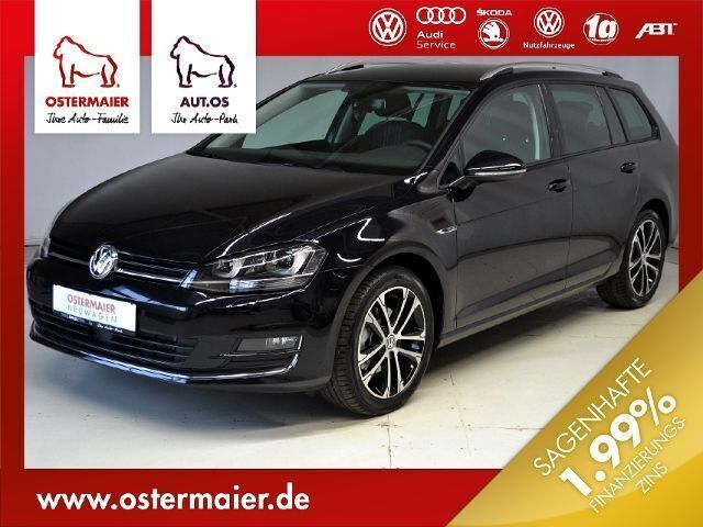 Schwarz metallic Gebraucht 2016 VW Golf VII LOUNGE Kombi | 24.890 € (Teuer) - Bild 1/4