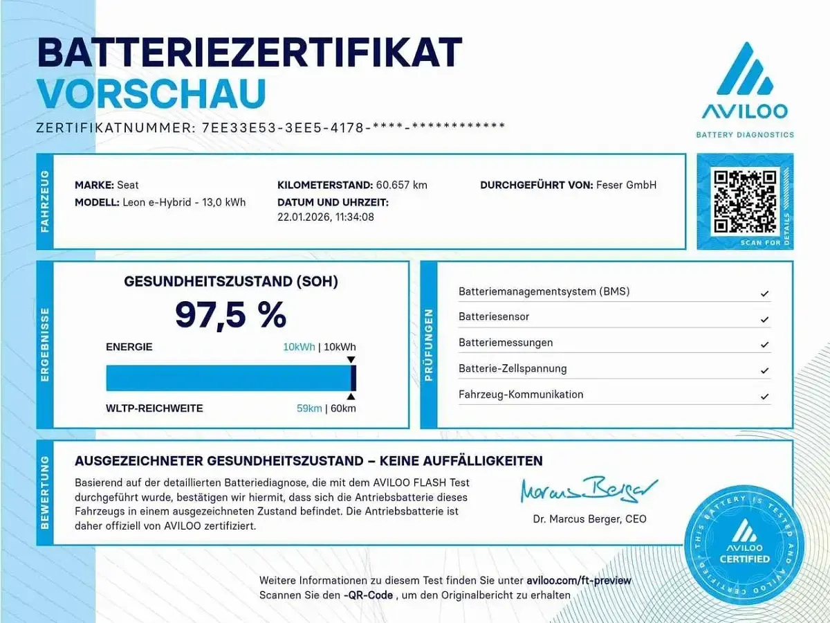 Gebraucht Cupra Leon 245 PS (180 kW) 2022 Weiß Kombi