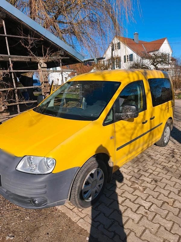 Gebraucht VW Caddy 69 PS (50 kW) 2008 Gelb Van / Kleinbus