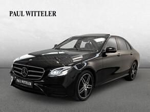Lack obsidianschwarz Gebraucht 2017 Mercedes E350 AMG Limousine | 33.990 € (Teuer) - Bild 1/4