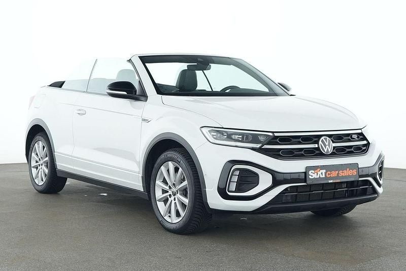 Gebraucht VW T-Roc Cabriolet R-line 150 PS (110 kW) 2025 Weiß Cabrio